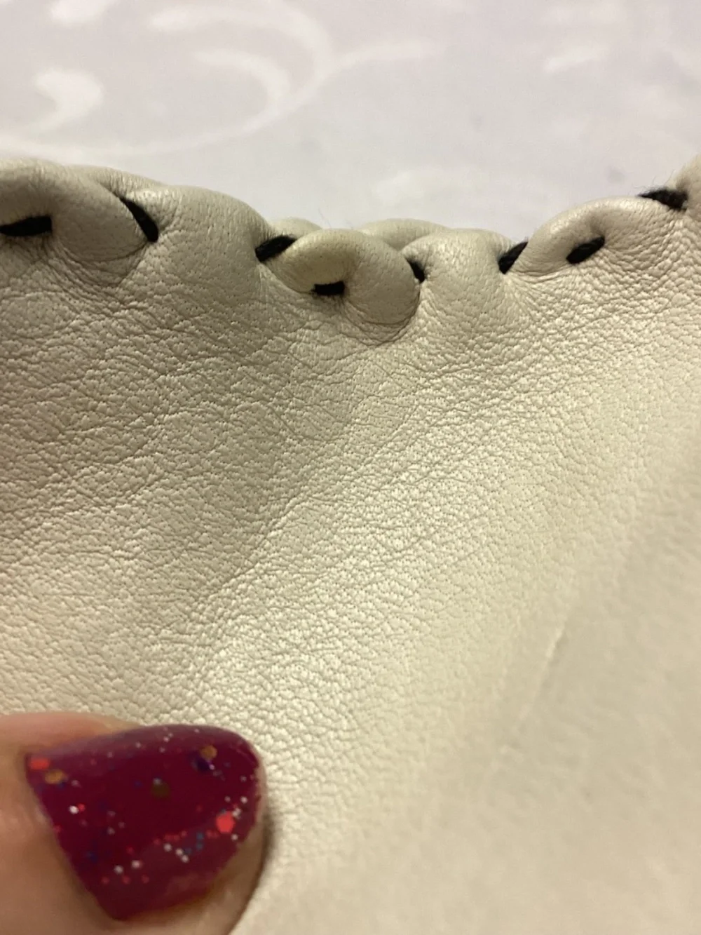 TABLE CUT DEERSKIN SZ 7 MUST SEE LADIES GLOVES. MINT !!!